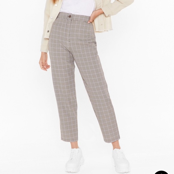 Nasty Gal Pants - Nasty Gal | Check Pants